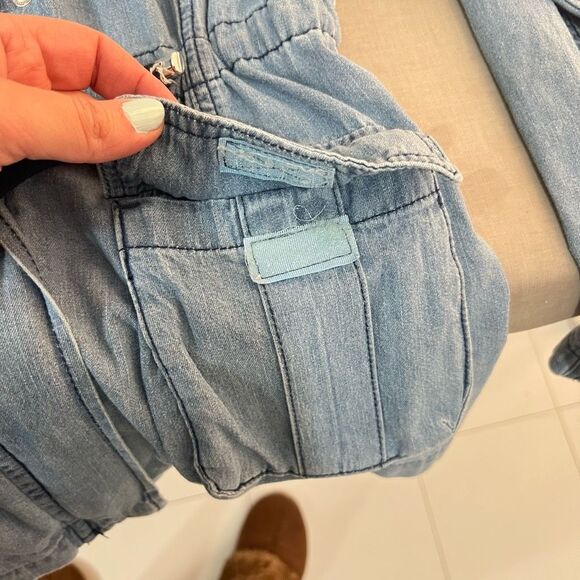 Ashley Vintage charm Windsor Carpe Denim Anorak jacket size medium - Picture 11 of 13